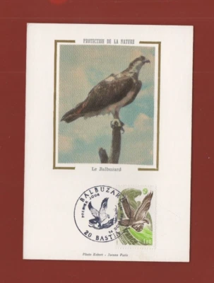 FDC 1978 - LE BALBUZARD - Série Protection de la nature   ....    (Ref. K1893) - Photo 1/2