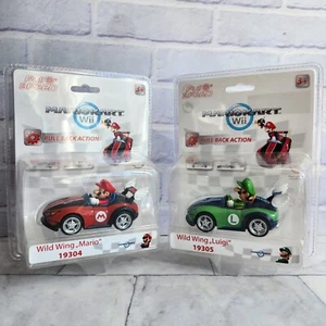 Wild Wing Mario Luigi Mario Kart Car Bundle 19304 19305 Nintendo Wii New In Box - Picture 1 of 5