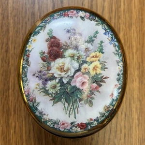 Lena Liu Spieluhr Remembrance Floral Cameos Collection #1877 A - Bild 1 von 7