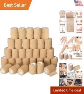 Self Adhesive Athletic Wrap Bandage 3in x 5yd Breathable Support Wound - Picture 1 of 9