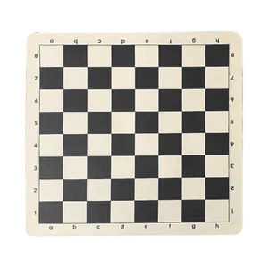 Tablero de ajedrez de torneo de cuero PU suave tablero de juego de ajedrez torneo tapete de ajedrez - Imagen 1 de 10