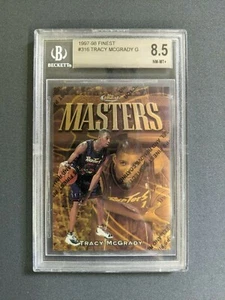 1997-98 Finest with Coating #316 Tracy McGrady Gold Rookie Card BGS 8.5 - Picture 1 of 2