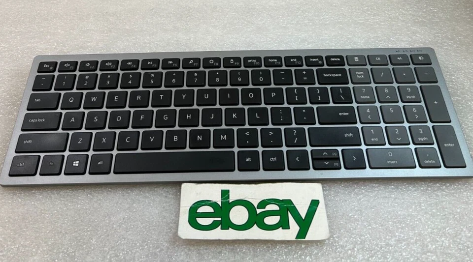 Dell Wireless Keyboard ONLY Mutli-Device Slim KB7120Wc Genuine (No Dongle) - Image 1 of 4