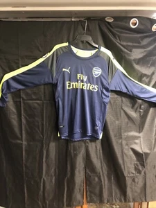 Soccer Fly Emirates Number 3 Arsenal Large Long Sleeve  - Picture 1 of 15