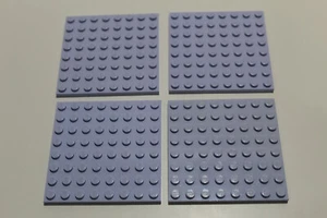 LEGO Basic Creator Platten 8x8 azul claro medio azul #2279 - Imagen 1 de 1