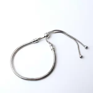 Pandora Momentos Serpiente Cadena Bolo Slide Pulsera ALE 925 Plata Esterlina Piedras Preciosas - Imagen 1 de 9