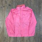 Woolrich Windbreaker Y2K Full Zip Vintage Anorak Jacket, Pink, Womens Large