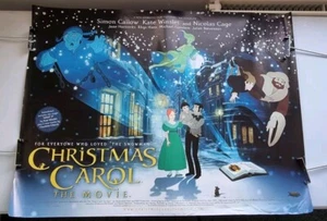 Christmas Carol: The Movie UK Quad Poster Original 40" x 30" Film Cinema Rolled - Picture 1 of 8