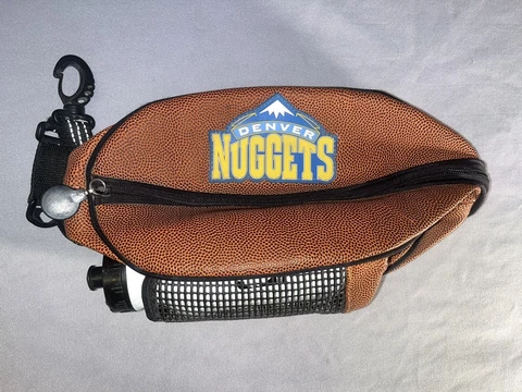 Vinage Denver Nuggets Game Full Size Ball Travel Carrying Case NBA basketball Cover