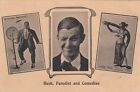 Bush pocztówka 1916 parodista komik komik cyrk odmiana freaks 1811133
