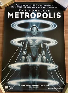 Metropolis 1927 (2010 Re-Release) - Fritz Lang - Kino Poster 27x40 - Bild 1 von 1