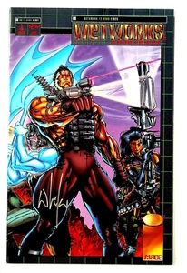 Wetworks Sourcebook #1 Signed Whilce Portacio Image Comics - Picture 1 of 3