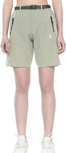 Little Donkey Andy Women's Stretch Quick Dry Shorts for Hiking, Khaki, 2XL, NEW - Picture 1 of 6