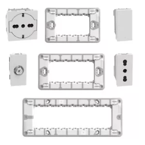 BTICINO MATIX GO BIANCA PRESA SCHUKO PULSANTE DEVIATORE USB NUOVA SERIE MATIX GO - Foto 1 di 19