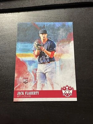 Baseball Card -- 2018 Panini Diamond Kings #124 Jack Flaherty RC Rookie - Image 1 of 2