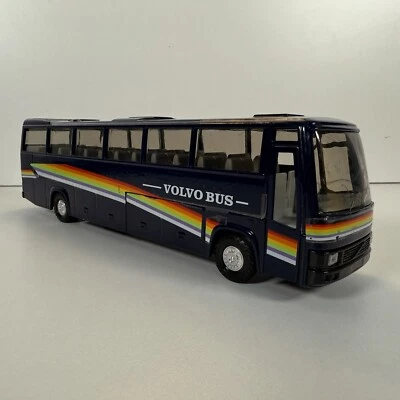 Joal Compact Volvo Bus Ref 149 Dark Blue with Rainbow Stripe - Imagem 1 de 4
