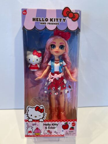 Hello Kitty and Friends Doll Hello Kitty & Eclair Mattel 2020 Nib Box Damage