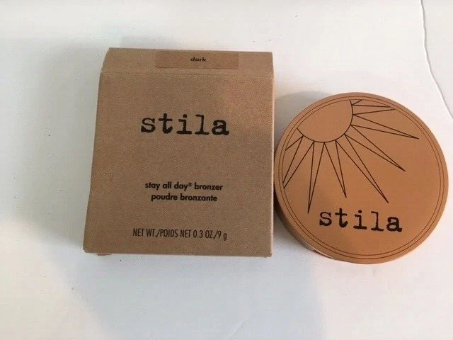 BRONCEADOR STILA STAY TODO EL DÍA POLVO OSCURO NUEVO EN CAJA Foto 1 de 2