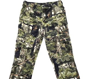 Dickies Camo Pants Double Knee Mens 33x30 Pine Camo Cargo Pockets Hunting - Picture 1 of 16