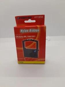 PORELON #11514 Nylon Ribbon for Okidata Printers ML 590/ 591 and More. - Picture 1 of 4