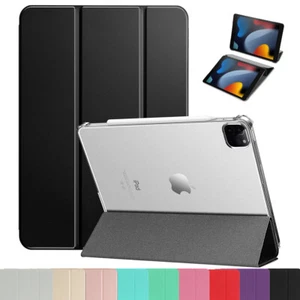 For 2021 Apple iPad Pro 11"Inch 2nd Generation PU Leather Smart Stand Case Cover - Picture 1 of 14