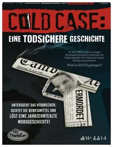 Think Fun 76464 Cold Case: Eine todsichere Geschichte 14+ Jahre 1-4 Spieler - Bild 1 von 15