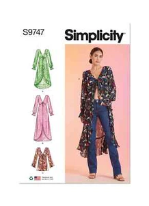 Simplicity Misses Dusters Schnittmuster S9747 - Bild 1 von 6