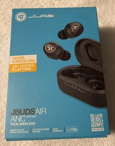JLab JBuds Air Wireless In-Ear Headset - Black - Picture 1 of 6