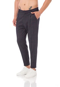 Redbridge Pantalons Jeans Hommes A la Cheville Jogger Chino de Loisir à Carreaux - Bild 1 von 29