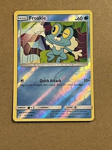 2019 POKEMON FROAKIE 51/214 UNBROKEN BONDS COMMON REVERSE HOLO - Picture 1 of 2
