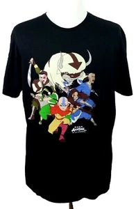 Nueva Camiseta Nickelodeon Avatar The Last Airbender para Hombre XL Negra Gráfica M16 - Imagen 1 de 5