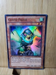 Yu-Gi-Oh! 🏆GUSTO FALCO - 1st Edition  - 1996🏆SUPER RARE Card