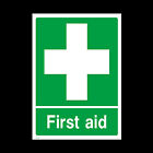First Aid Sign, Sticker - All Sizes & Materials Emergency, Safety (FAID22)