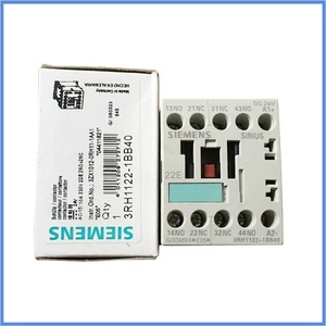 1P Neu Relais 3RH1122-1BB40 DC24V Wendeschütz SIEMENS schneller Versand - Bild 1 von 3
