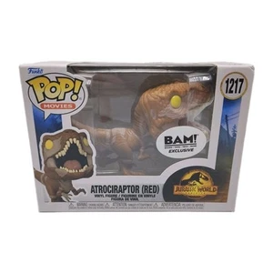 Funko Pop! Jurassic World Dominion Atrociraptor Red #1217 BAM Exc Vinyl Figure - Picture 1 of 5