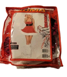 Roma Santa's Envy Costume Dress w/ Fur And Buckle 1pc  - Bild 1 von 6