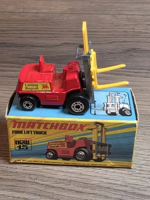 Lesney Matchbox 1972 Superfast No 15 Lansing Bagnall Fork Lift Truck  - Image 1 of 4