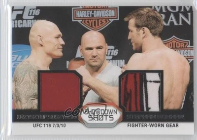 2011 Topps UFC Moment of Truth Relics Krzysztof Soszynski vs Stephan Bonnar - Image 1 of 2