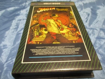 Jäger des verlorenen Schatzes , Video Film Kassette ( groß ) , VHS   Nostalgie - Bild 1 von 4