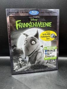 Disney Frankenweenie (Blue-Ray 3D + Blu-ray + DVD + Digital) NEW, Sealed - Picture 1 of 4