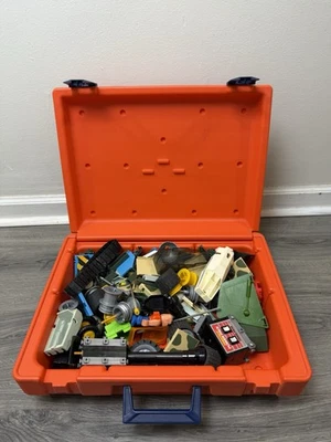 Lote de Juego de Juguetes Construx Estuche Naranja Fisher Price Años 80 De Colección Foto 1 de 4