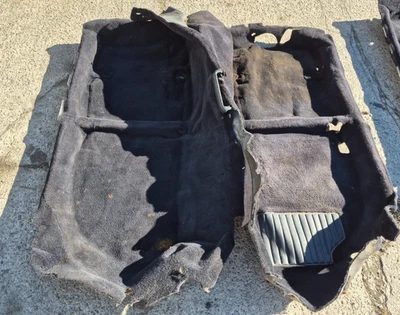 Juego de alfombras interiores negras OEM 91 para Toyota MR2 Turbo 91 Foto 1 de 4