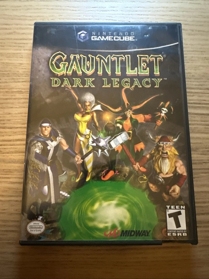 Gauntlet: Dark Legacy 保护壳和仅手册任天堂 GameCube 不含游戏 — 第 1/4 张图片