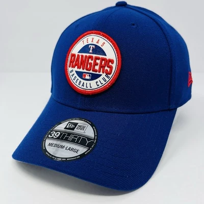 New Era 39THIRTY MLB Texas Rangers Mens Fitted Baseball Club Hat Cap Size M/L - Image 1 of 4
