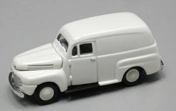 Classic Metal Works 30141 HO Mini Metals Cream White 1948 Ford Delivery Truck - Image 1 of 1