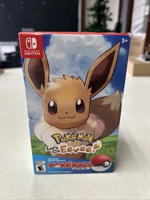Pokémon Let’s Go Eevee [Poke Ball Plus Bundle] (Switch, 2018) New Sealed RPG - Image 1 of 4