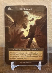 Sorcery Contested Realms - Beta - Earthquake casi nuevo - Imagen 1 de 2