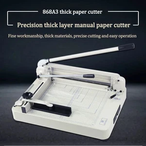 Electric 868 Heavy Duty A3 Precision Thick Layer Paper Cutter Cutting Tool 4cm - Picture 1 of 10