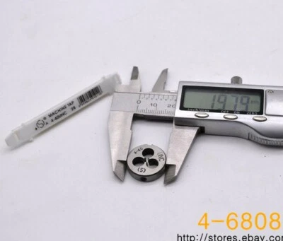 4-40 tap + 4-40 die ，UNC British US made right hand  tap + die Brand（S） - Image 1 of 4