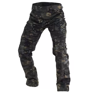 Men's Army Military Tactical Combat Pants Casual Cargo Trousers Hunting SWAT - Picture 1 of 36
